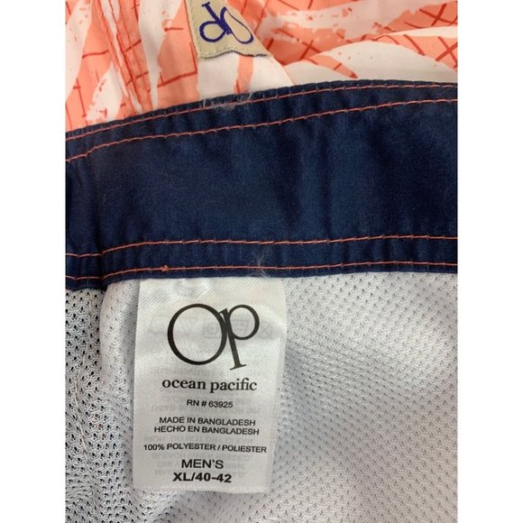 XL (40-42) OP Ocean Pacific Men's Summer Quick Dry Swim Board Shorts New - Picture 11 of 11